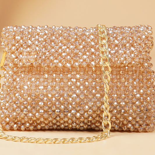 Marquise- Batua style crystal bag