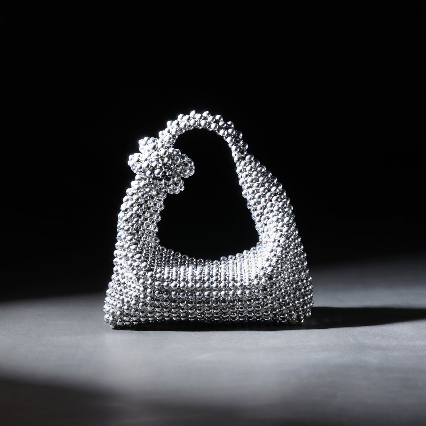 Silver Chrome pearl bag