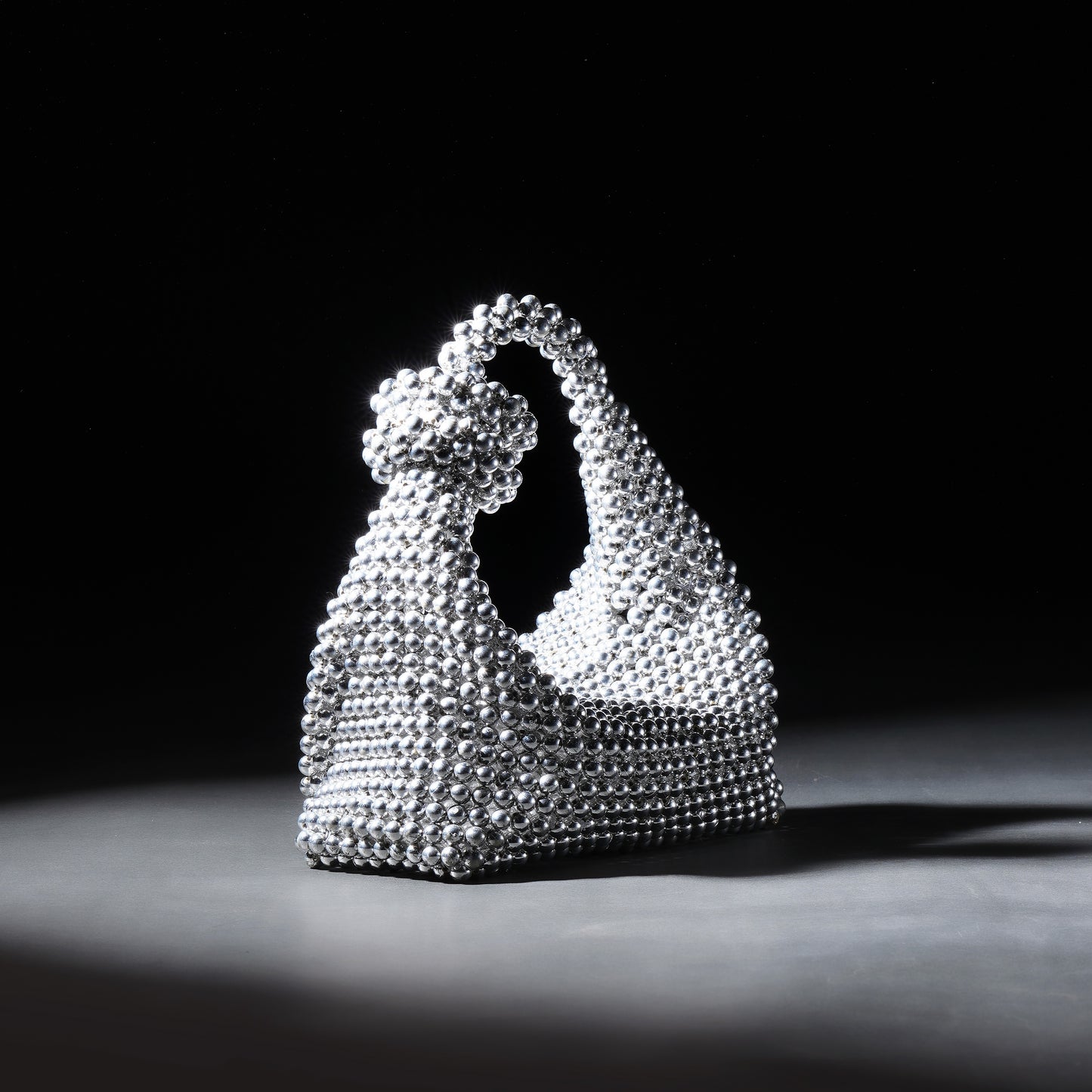 Silver Chrome pearl bag