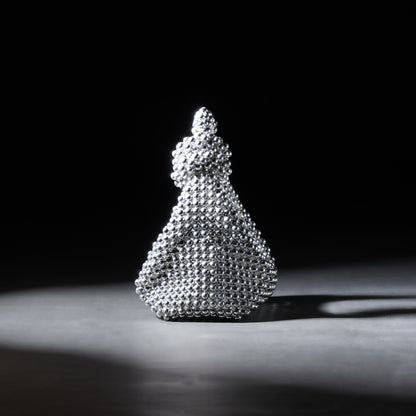 Silver Chrome pearl bag