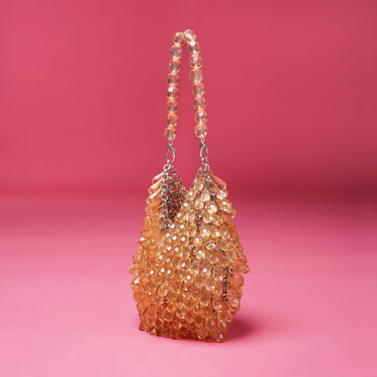 Aurielie- Teardrop crystal bag