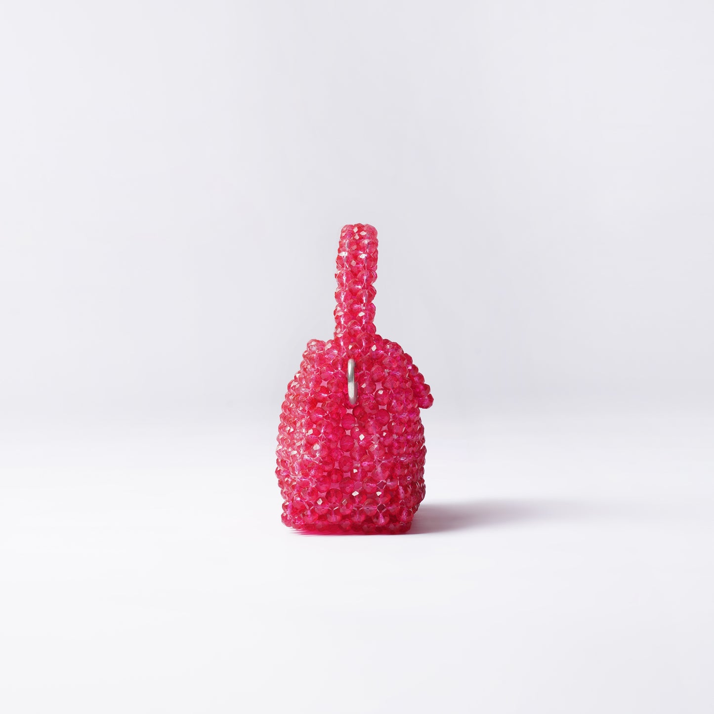 Mini Blush- Crystal Beaded Bag