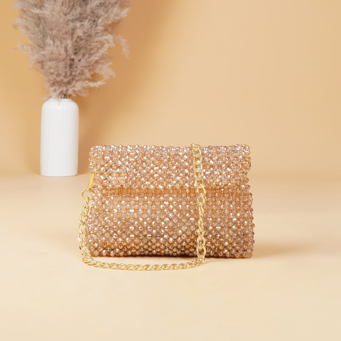 Marquise- Batua style crystal bag