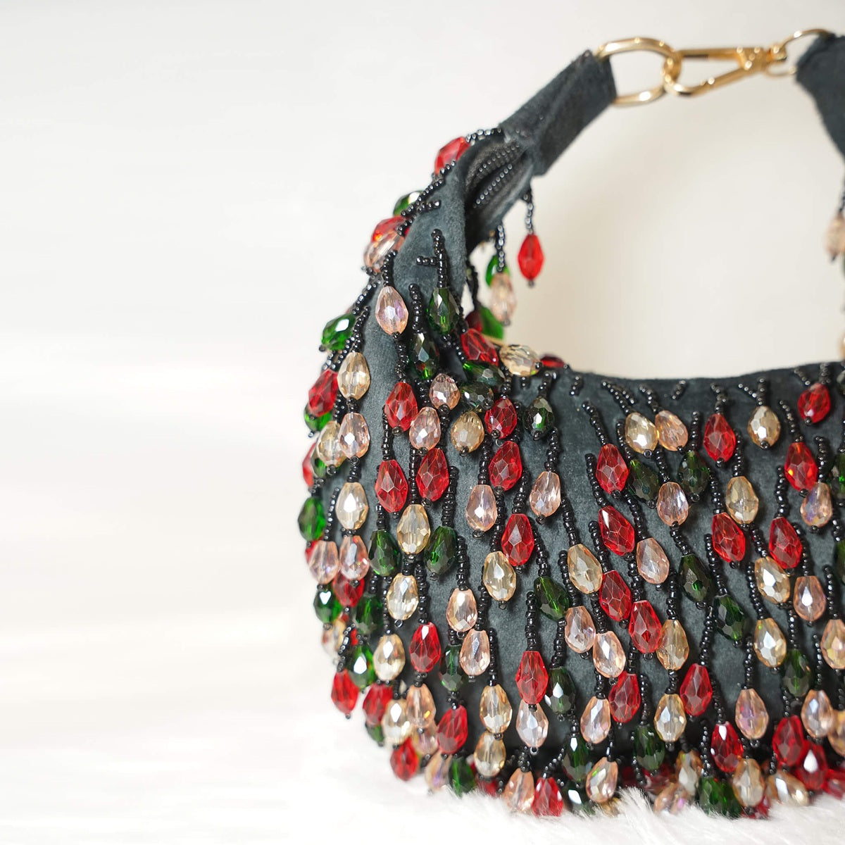 Ruby Cascade Bag