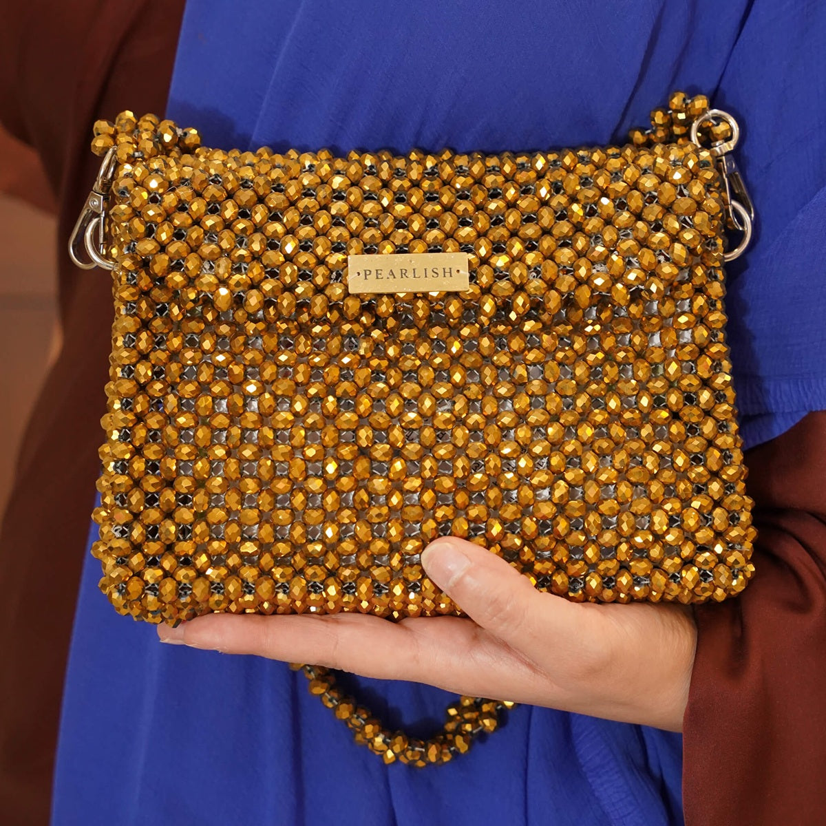 Gold Metallic Bag