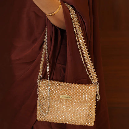 Marquise- Batua style crystal bag