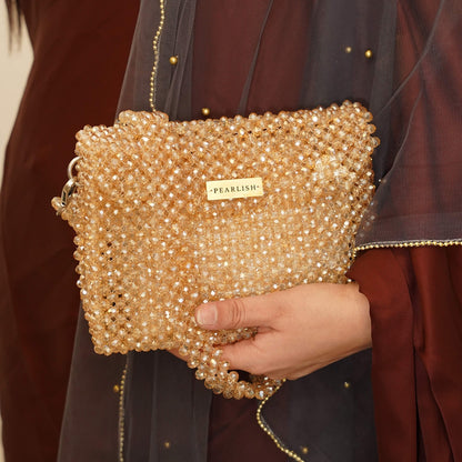 Marquise- Batua style crystal bag