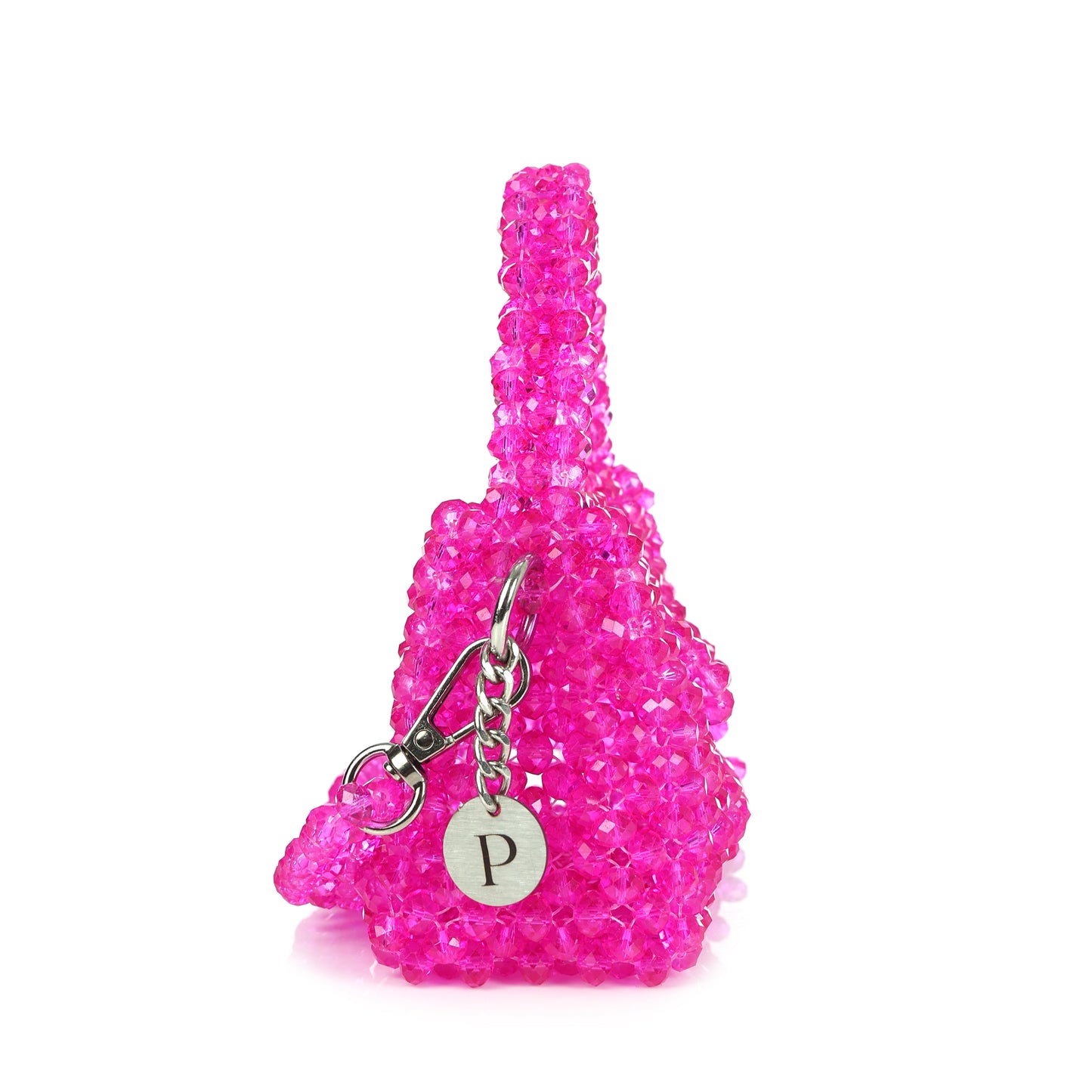 Mini Blush- Crystal Beaded Bag