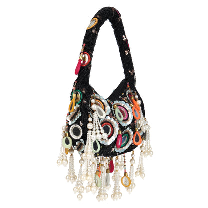 Black Mirror Shoulder Bag