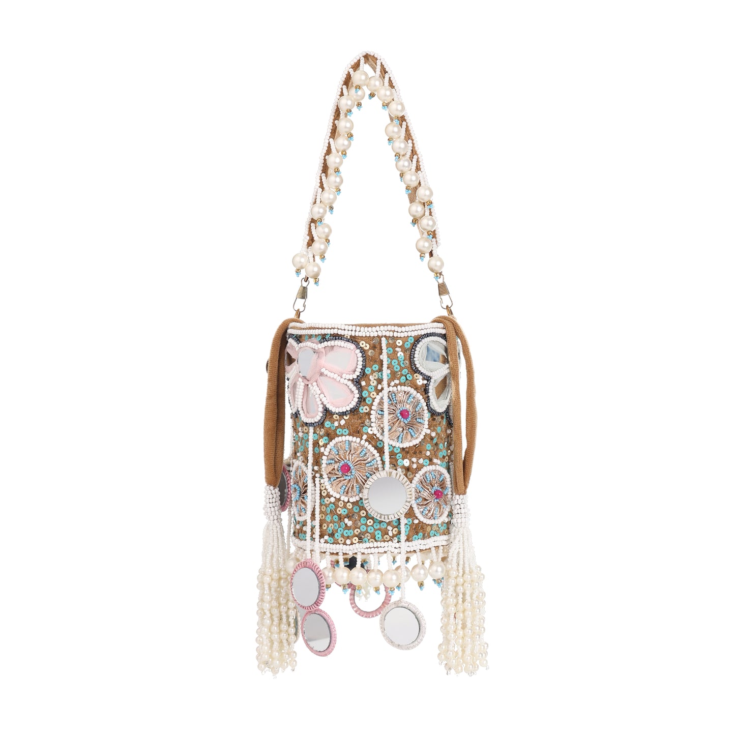 Ivory Bloom Potli