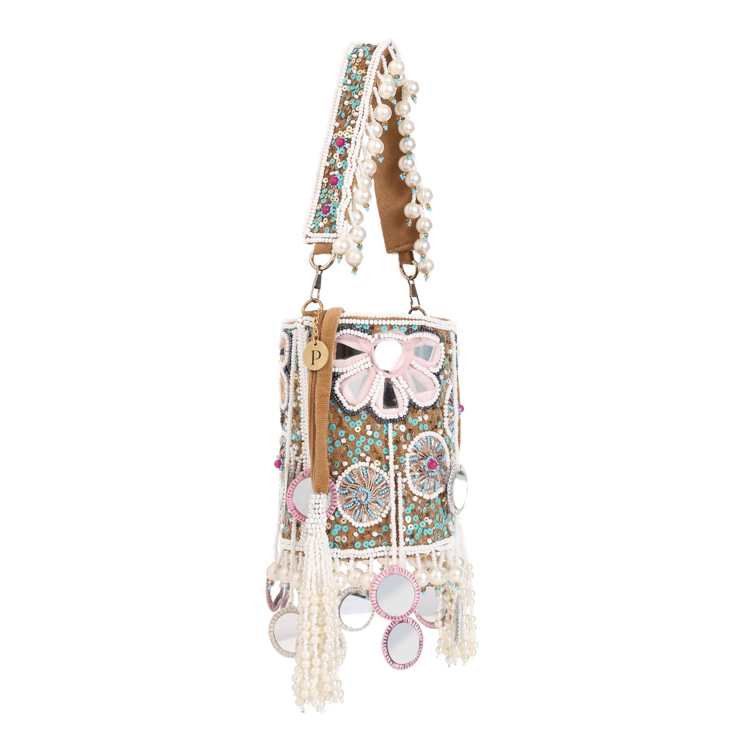 Ivory Bloom Potli
