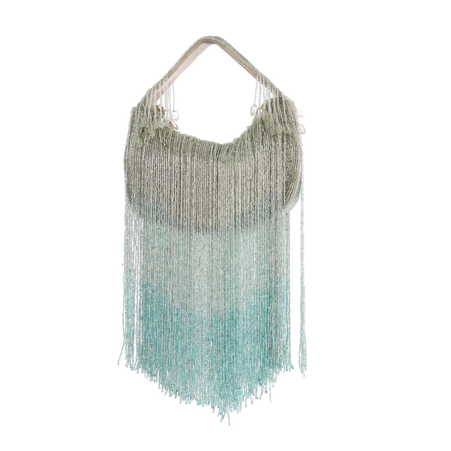 Tassle Bag - Blue Ombre
