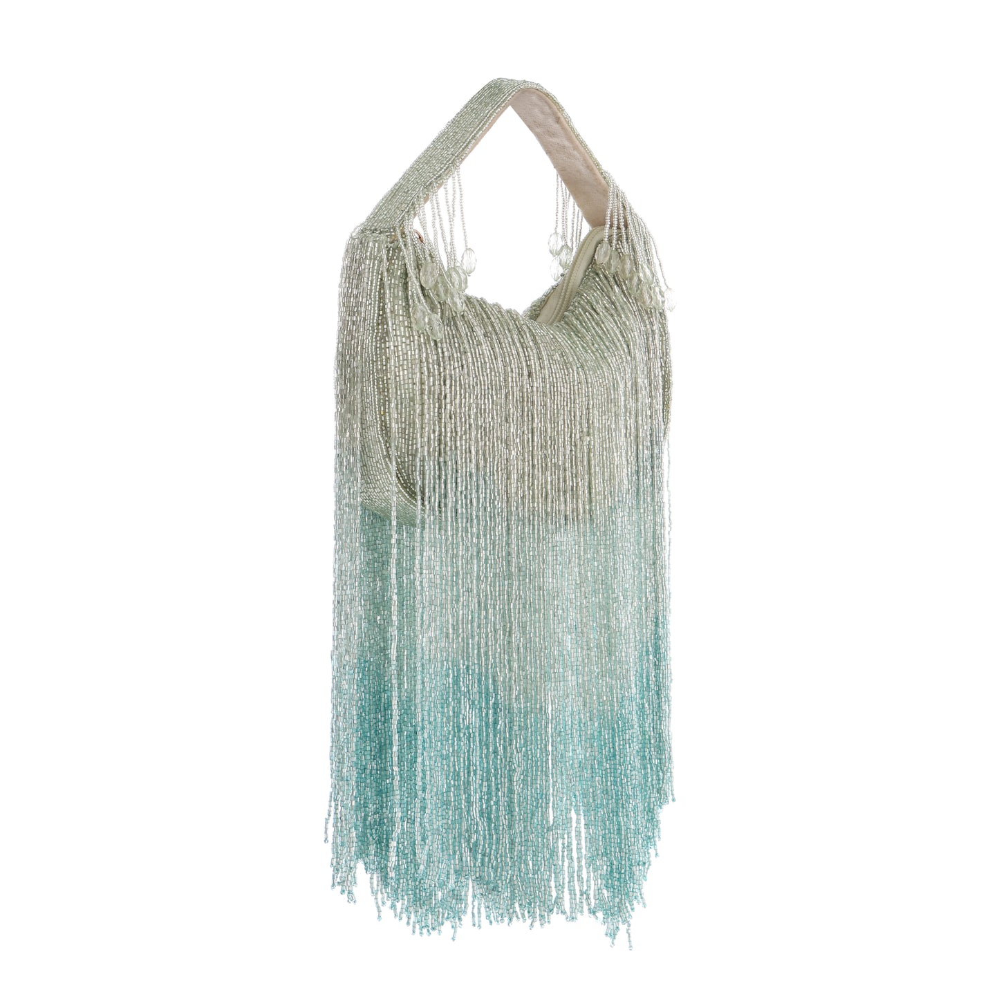Tassle Bag - Blue Ombre