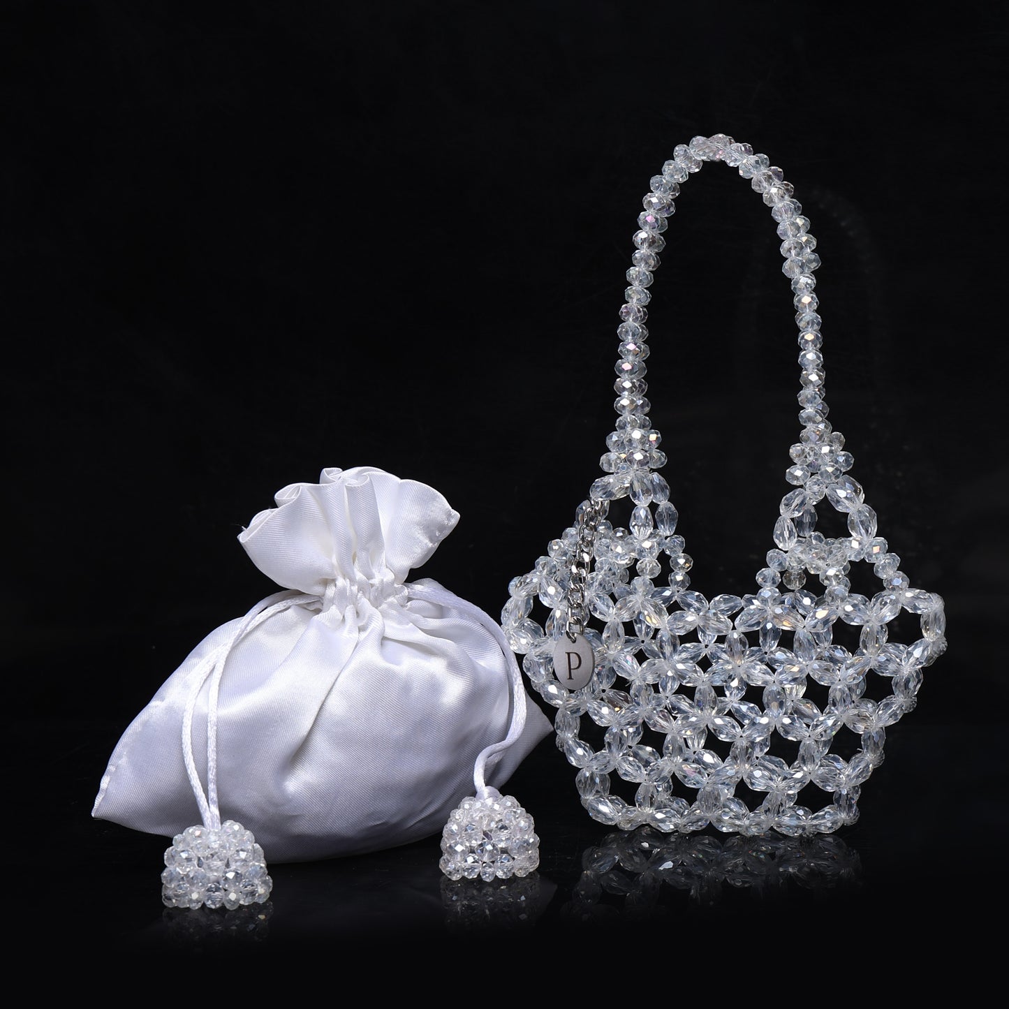 Crystal Halo Mini- Silver