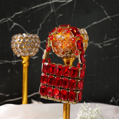 Mini Scarlet- Rhinestone Bag