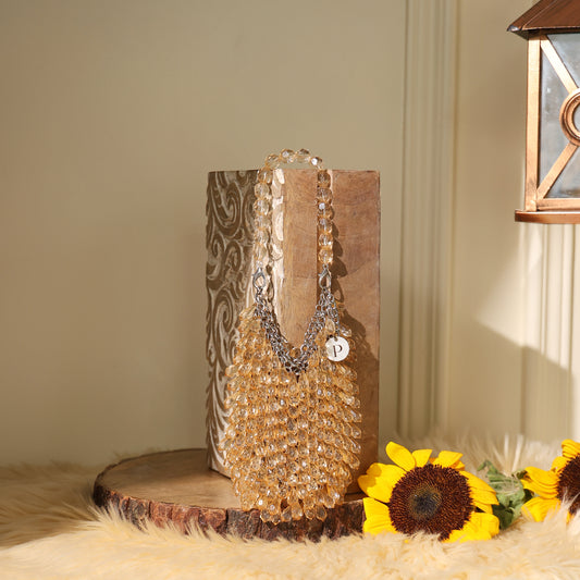 Aurielie- Teardrop crystal bag
