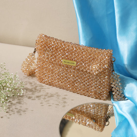 Marquise- Batua style crystal bag