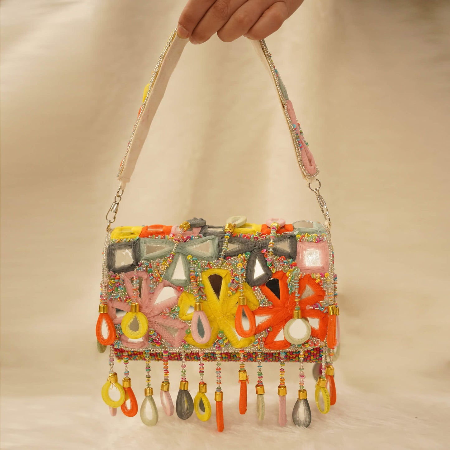 Multicolour Mirror Bag