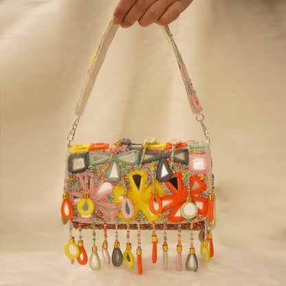 Multicolour Mirror Bag