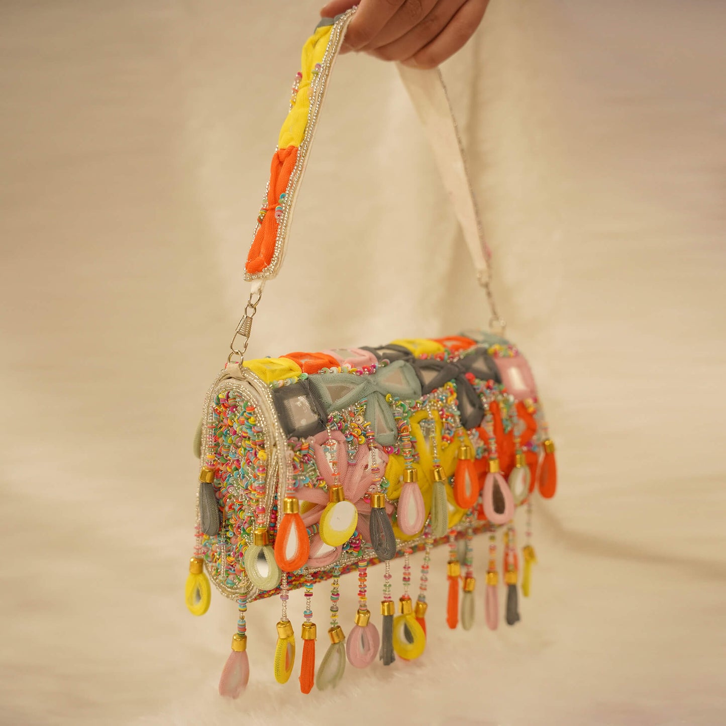 Multicolour Mirror Bag
